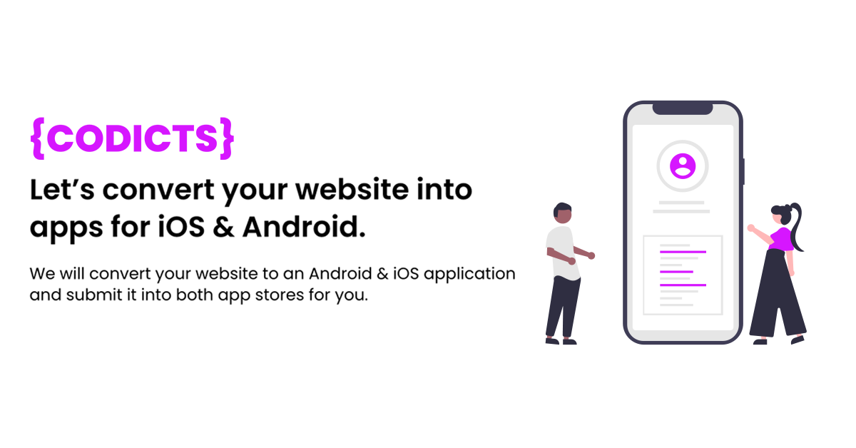 Turn your Website into an App for Android & iOS