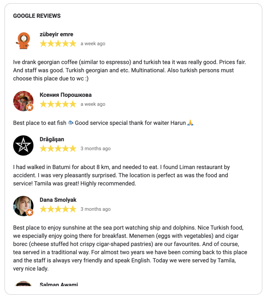 {CODICTS} MyListing Google Reviews Feed