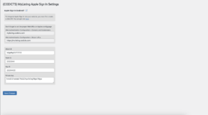{CODICTS} MyListing Theme Apple Sign In