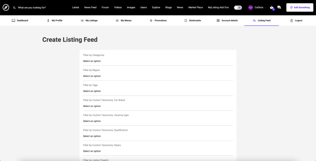 CODICTS MyListing Theme Embeddable Listings 1 - {CODICTS} MyListing Theme - Embeddable Listings - CoDicts