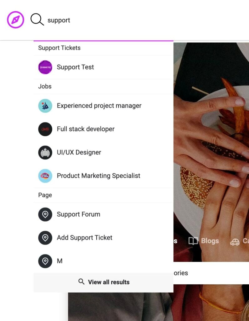 CODICTS MyListing Theme Quick Search Addon 1 - {CODICTS} MyListing Theme - Quick Search Addon - CoDicts