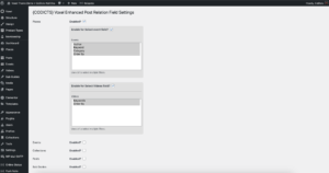 {CODICTS} Voxel Enhanced Post Relation Field