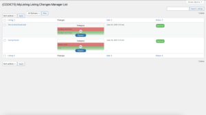 {CODICTS} MyListing Theme Listing Changes Manager