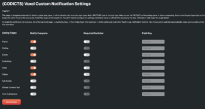 {CODICTS} Voxel Custom Notification